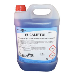 Limpiador Multiuso Para Superficies, Higienizante, Desodorizante Eucaliptol 5615 Garrafa 5Lt