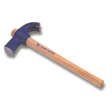 Martillo Encofrador 850gr 3110 E Mango Madera Ojo Redondo 50cm