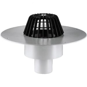 Morrión PVC Parahojas/Paragravilla (Sombrero Plano) Universal Tubo 70a180mm