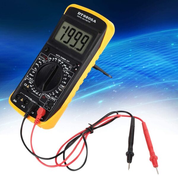 Multímetro Digital Dt-9205a C.C. 200 Mv / 2-20-200-600 V En C.A. 200 Mv / 2-20-200-600 V. 3 Multímetro Digital Dt-9205a C.C. 200 Mv / 2-20-200-600 V En C.A. 200 Mv / 2-20-200-600 V.