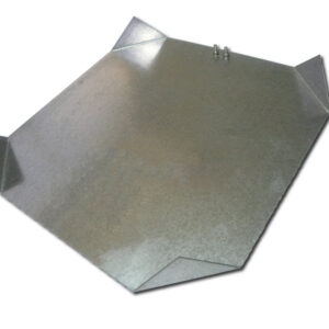 Placa Toma Tierra 500x500x2mm Galvanizada