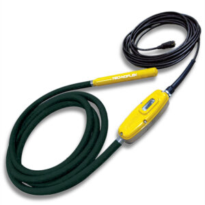 Vibrador Electrónico Alta Frecuencia Edf50lt Aguja 50mm Larga Manguera 7mts. Cable 15mts
