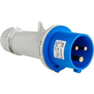 Tienda 8 Clavija Cetac aérea 220v 2p+t 16a Azul ip67