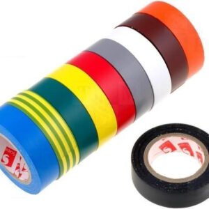 Cinta Aislante 19mm 20mts Colores