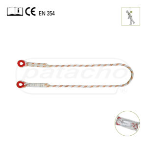 Cuerda Amarre c/Guardacabos 1.0 mts cu.933/3