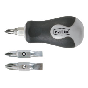 Destornillador Carrocero 4 en 1 2 Puntas Dobles ph1+sl5 ph2+sl6 rt