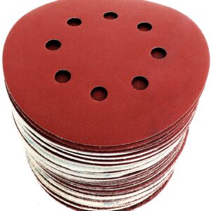 Disco Fibra 127mm Saitac Velcro Perforado gr 120