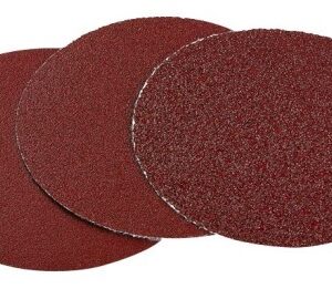 Disco Fibra 125mm Saitac Velcro Sin Perforar gr 120