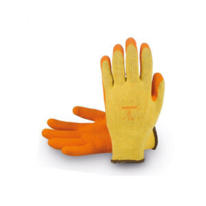 Guante Látex/Poliamida Naranja Dorso Fresco Puño Elástico T 9 En388