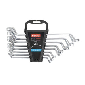 Juego Llave Estrella Acodada 6-7 A 20-22 Chromo-Vanadio RT