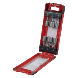 Juego Vasos Stecker Magnético Eje 1/4″ 6 Piezas 6-13 Ratio