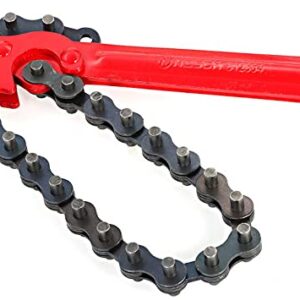 Llave Cadena Indian Reversible P/Tubos Hasta 100mm Long. Cadena 44cm RT