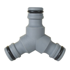 Manguito Unión Triple P/Conector Rápido Manguera Obra Lista