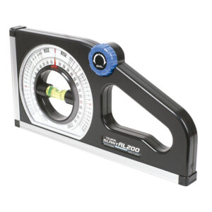 Nivel Medidor De Ángulos Tajima Slant 200 Burbuja Rotativa Magnético Marco Aluminio