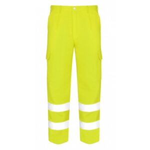 Pantalón Alta Visibilidad Amarillo Fluor L Serie 3000 Tallas