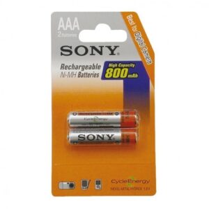 Pila Recargable Sony Hr06 1.2 AMP 2500 nh-aa-b2e Blister 2 UD