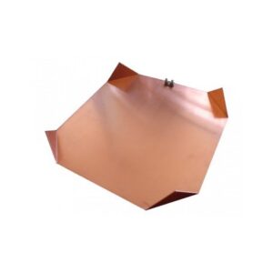 Placa Toma Tierra 500x500x2mm Cobre