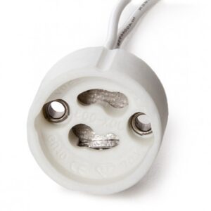 Portalámparas Gu10 Dicroicas