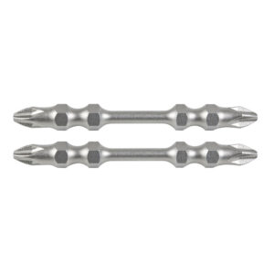 Punta Atornillado Pz2 Torsión Max Cr-v 65mm Blíster 2 Puntas Dobles