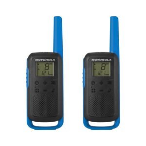 Radioteléfono Motorola Tlkr T62 Blue Pareja – 8 km – 16 Canales Cargador Doble – Usb