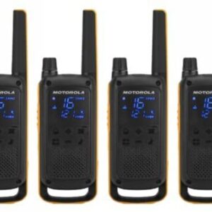 Radioteléfono Motorola Tlrk T82 Kit1 Pareja -10 km 16 Canales Cod.+ Maletín +Cargador 220v