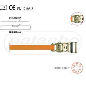 Ratchet Carraca 35mm 4mts Sin Fin