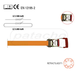 Ratchet Carraca 50mm 10 mts Sin Fin 5000Kg Eng-220