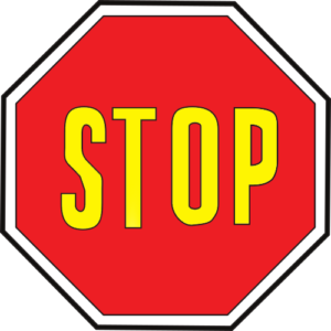 Señal Octogonal Tr2 50cm Stop Plano Obra Económica