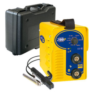 Soldador Inverter 200amp 230v 1,5 a 5mm Prot Generadores Gysmi 200p F1 + Accesorios + Maleta