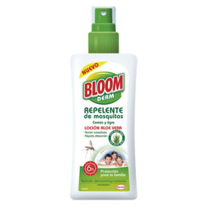 Repelente Mosquitos Bloom Derm Protect Loción Con Aloe Vera