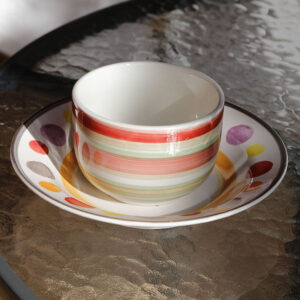 TAZON JUMBO CERAMICA 530CC RAYAS