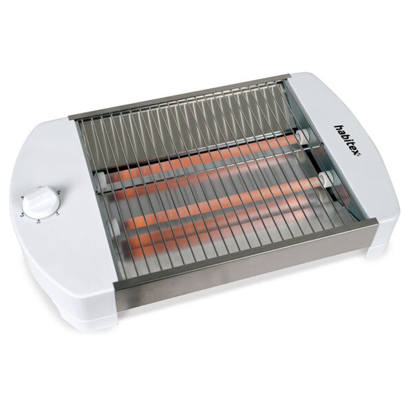 TOSTADOR PLANO 400W. BLANCO HABITEX 1 TOSTADOR PLANO 400W. BLANCO HABITEX