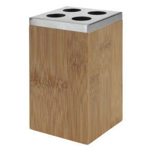 SERIE BAMBU. VASO P/4 CEPILLOS DIENTES