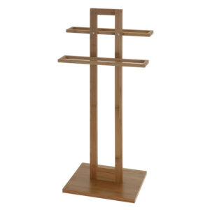 SERIE BAMBU. TOALLERO PIE, 2 TOALLAS