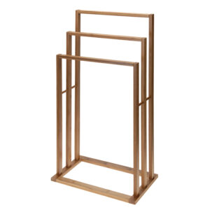 SERIE BAMBU. TOALLERO PIE 3 BARRAS