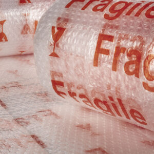 BURBUJA TRANS.”FRAGIL” IMPRESO 1, 20X10M