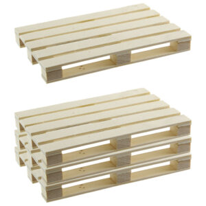 POSAVASOS PALE DE MADERA, 4 UD