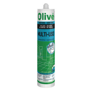 Tienda 8 SILICONA OLIVÉ MULTIUSO 280 ML GRIS