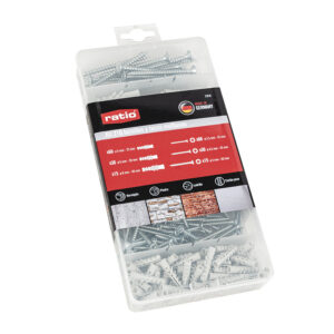 Tienda 11 KIT TACOS Y TORNILLOS 210 PZAS RATIO