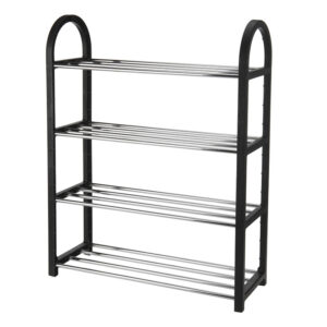 Tienda 13 ZAPATERO 4 ALTURAS PP/ACERO 50X65X19 CM.