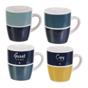 TAZAS 25 CL. ESTUCHE 4 UNIDADES