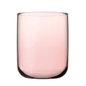 VASO CRISTAL ICONIC 280CC 6 UN. ROSADO
