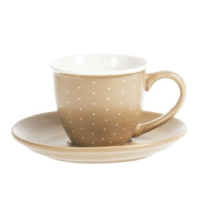 Tienda 13 JUEGO. 4 TAZAS CAFE+PLATO CINNAMON 9 CL.