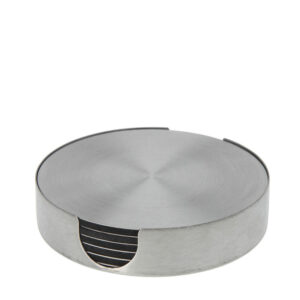 Tienda 7 POSAVASOS ACERO INOX. JGO. 6 UN. 10 CM.