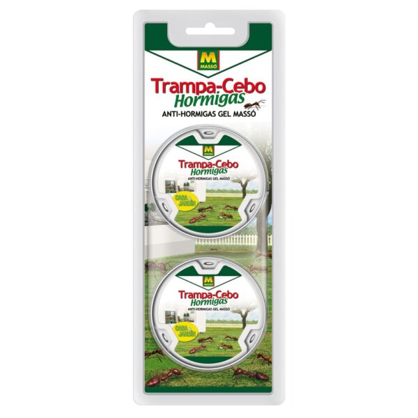 TRAMPA CEBO HORMIGAS 2X10 GR 1 TRAMPA HORMIGAS